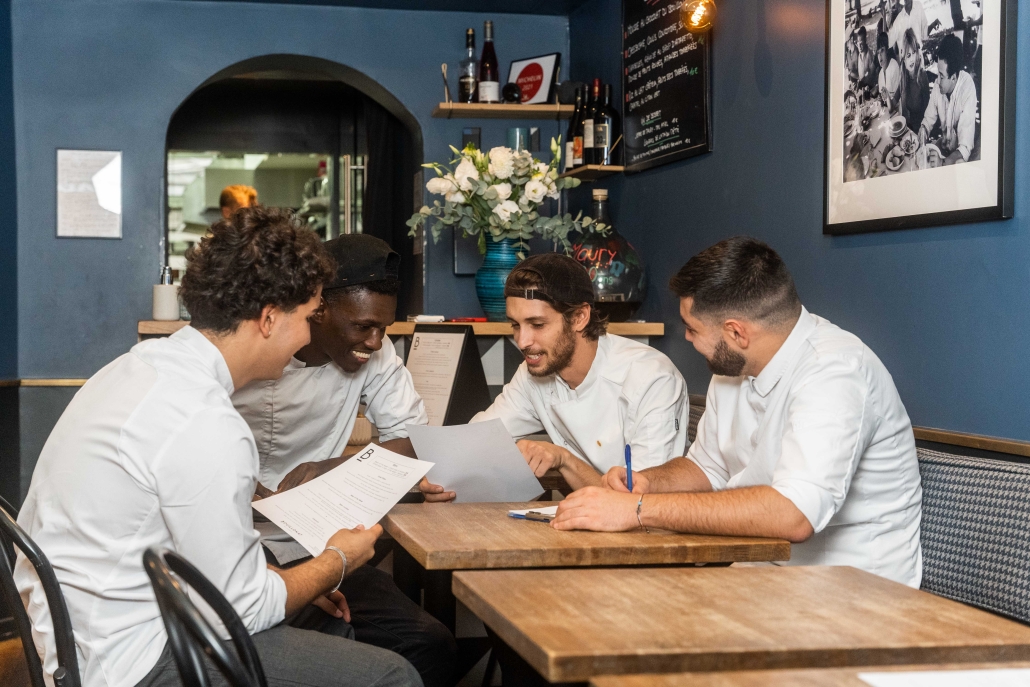 Réunion d’équipe cuisine Intérieur